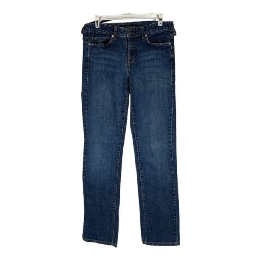 Calvin Klein Jeans Womens Size 6 Skinny Denim Pants Blue Cotton Blend